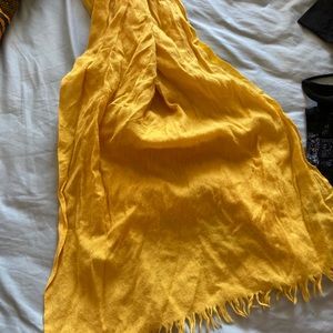J.Crew yellow wool scarf